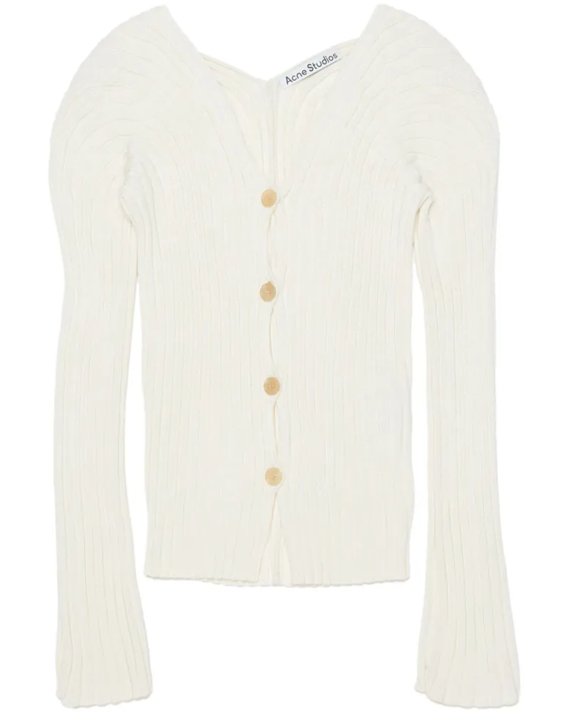 Acne Studios Cardigan aus Baumwolle - Nude Nude