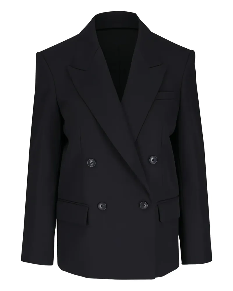 TWP Doppelreihiger Harper Blazer - Schwarz Schwarz