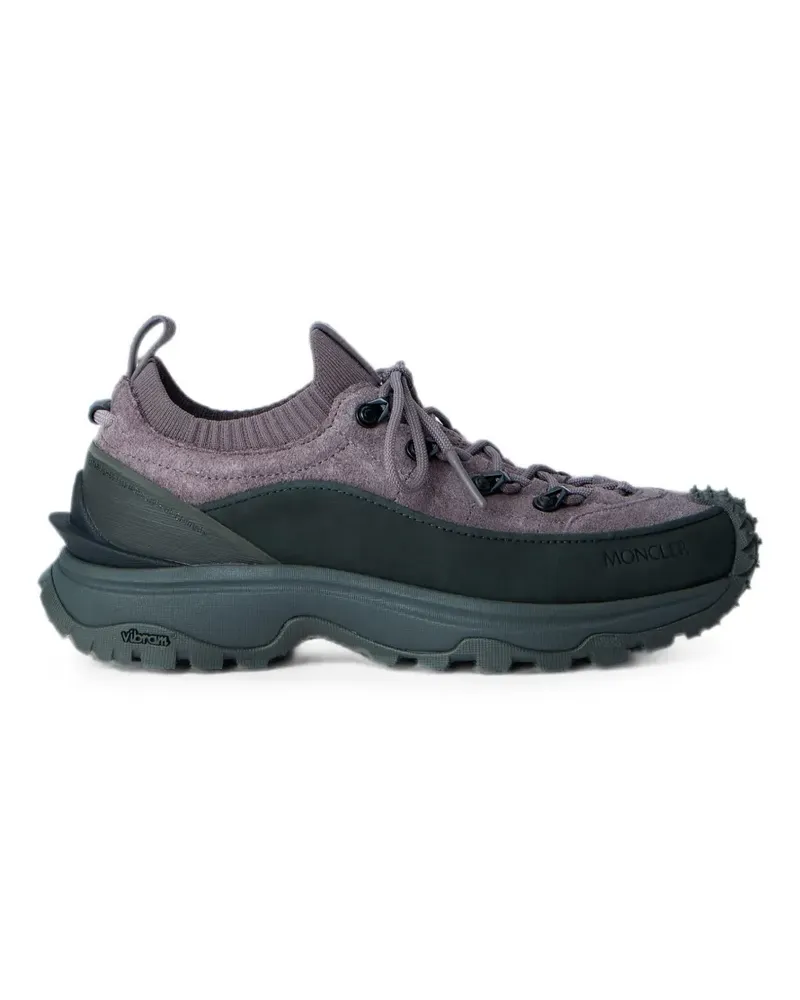 Moncler Trailgrip Lite3 nubuck & suede trainers - Violett Violett