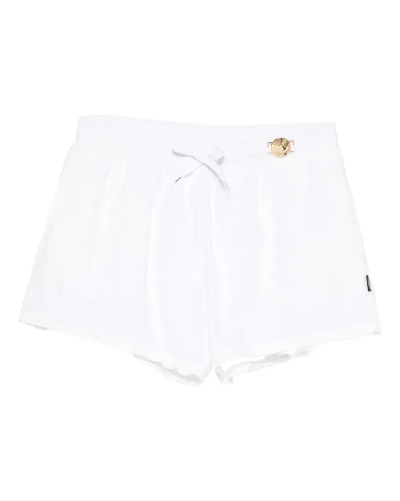 Moschino smiley-face swim shorts - Weiß Weiß