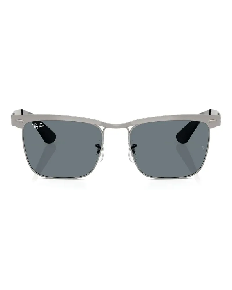 Ray Ban Eckige Sonnenbrille - Grau Grau