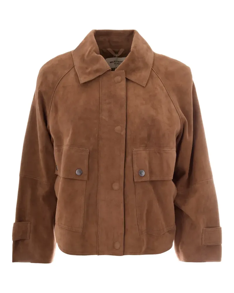 Max Mara raglan-sleeve jacket - Braun Braun