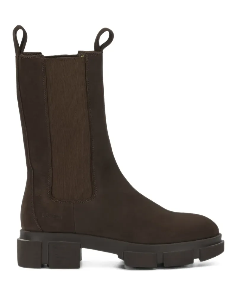 Copenhagen elasticated side-panel ankle boots - Braun Braun