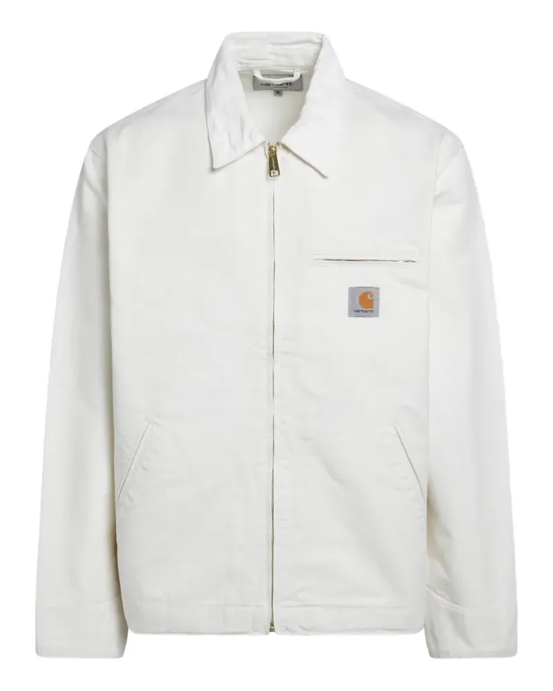 Carhartt WIP Detroit canvas jacket - Weiß Weiß