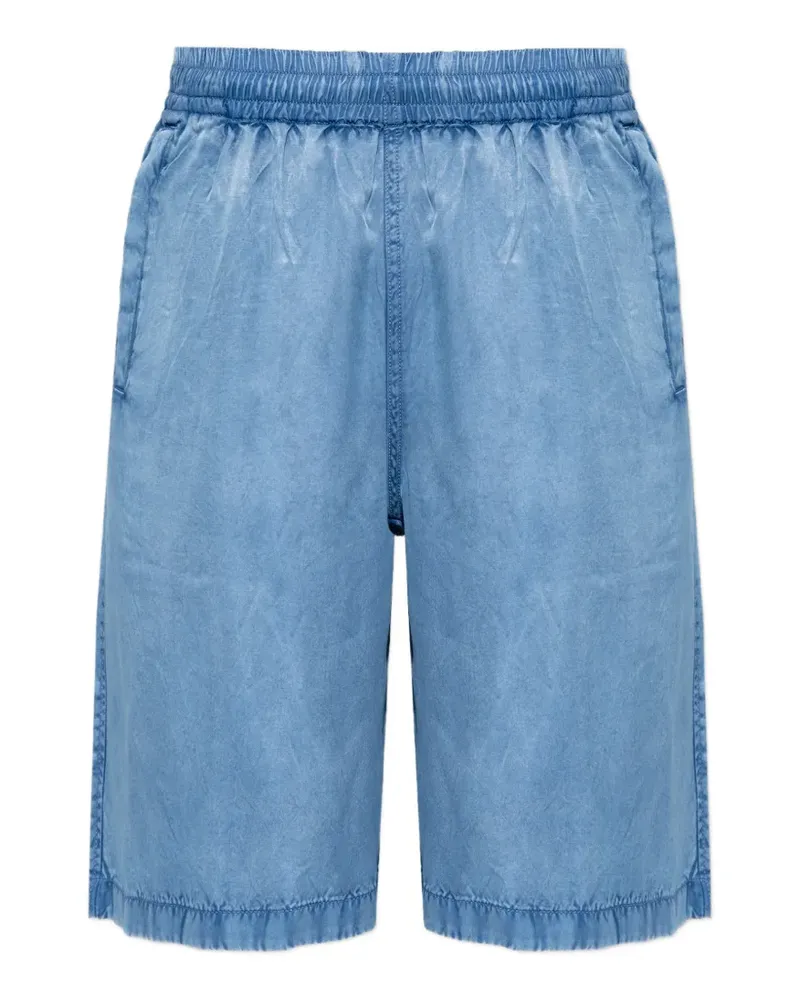 Diesel elasticated-waistband shorts - Blau Blau
