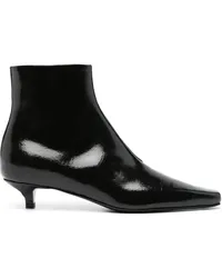 Totême The Patent Slim Stiefeletten 40mm Schwarz