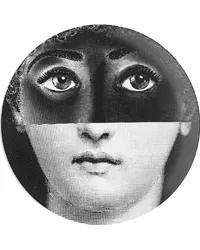 Fornasetti Tema e Variazioni N.225 Wandteller Schwarz