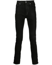 PURPLE BRAND Klassische Slim-Fit-Jeans Schwarz