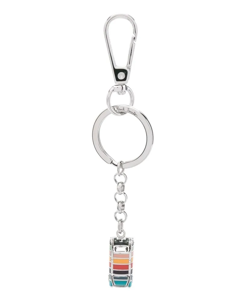 Paul Smith Klassischer Schlüsselanhänger - Silber Silber