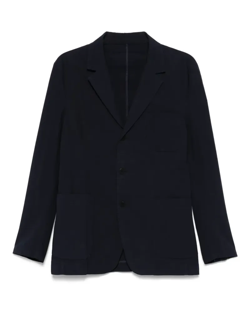 Original Vintage Style Einreihiges Sakko - Blau Blau