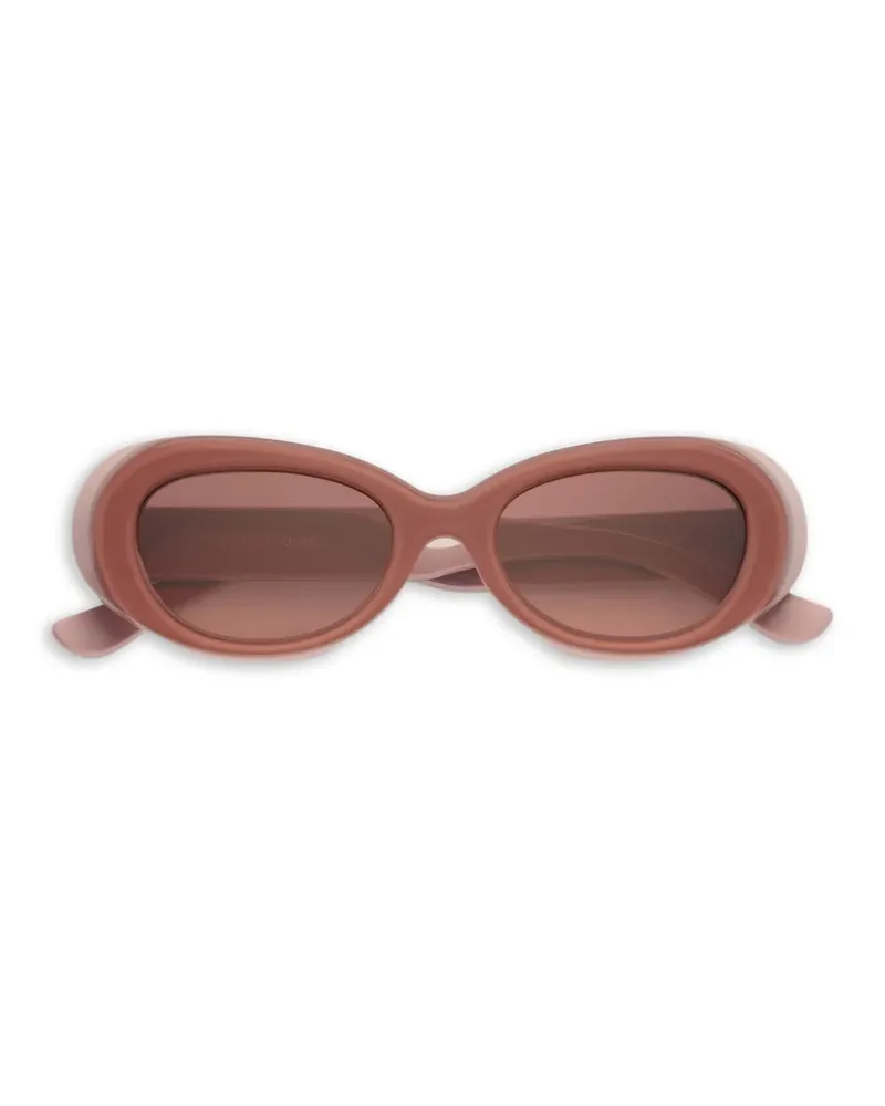 Emmanuelle Khanh oval frame sunglasses - Rosa Rosa