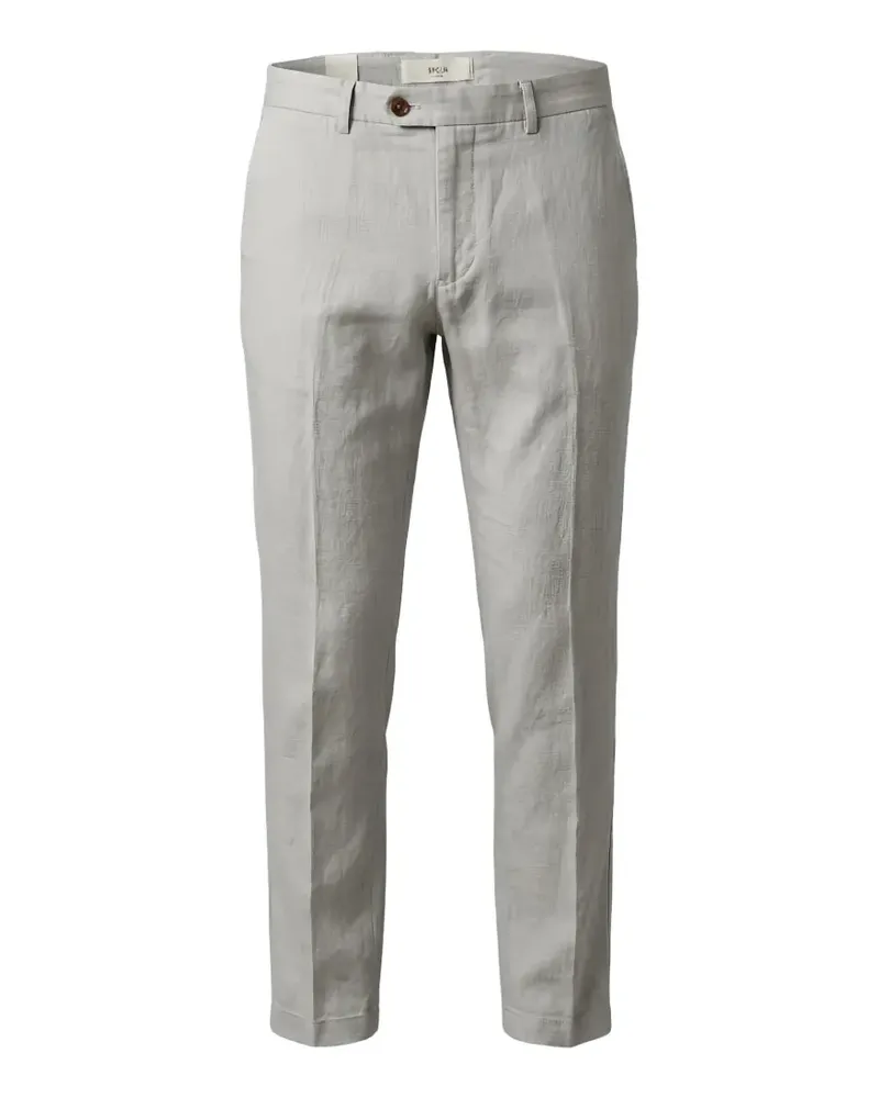 Briglia 1949 Naviglio pressed-crease trousers - Grau Grau