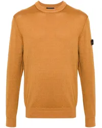 Peuterey Pullover mit Logo-Patch Braun