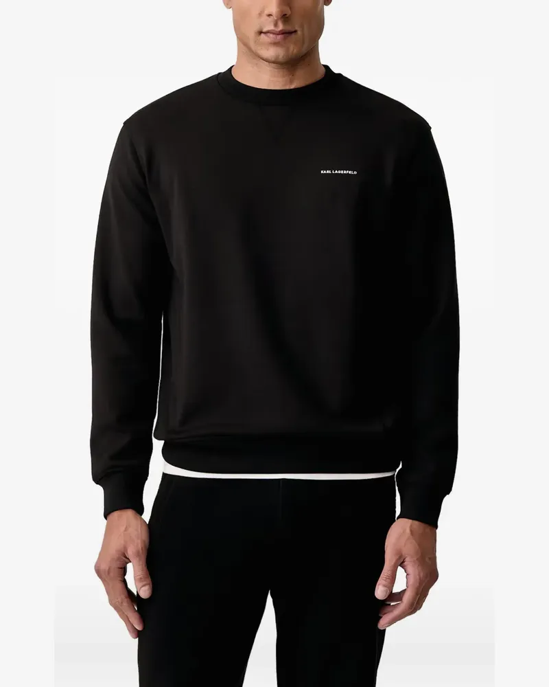Karl Lagerfeld Rue St-Guillaume Sweatshirt - Schwarz Schwarz
