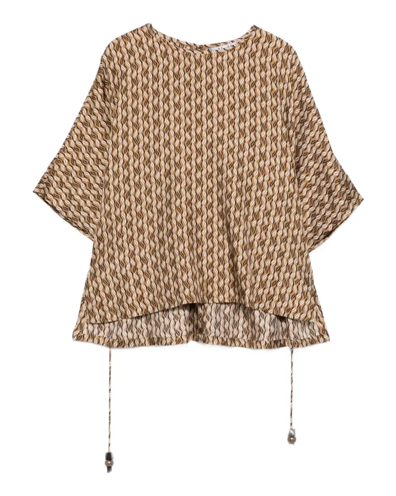 Max Mara printed blouse - Braun Braun