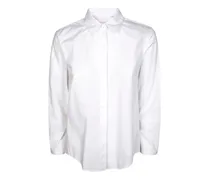 Hemd aus Popeline - Weiß