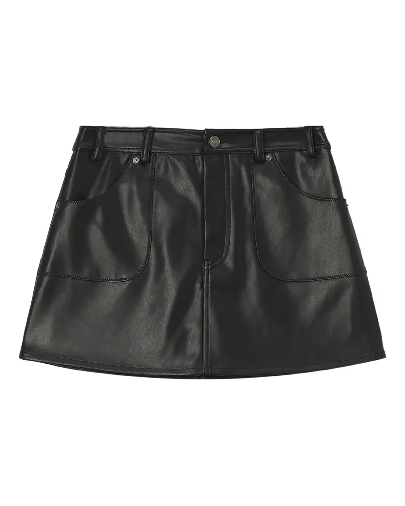 b+ab Rock mit Taschendetail - Schwarz Schwarz