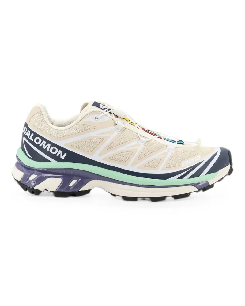 Salomon XT-6 Sneakers mit Logo-Print - Nude Nude