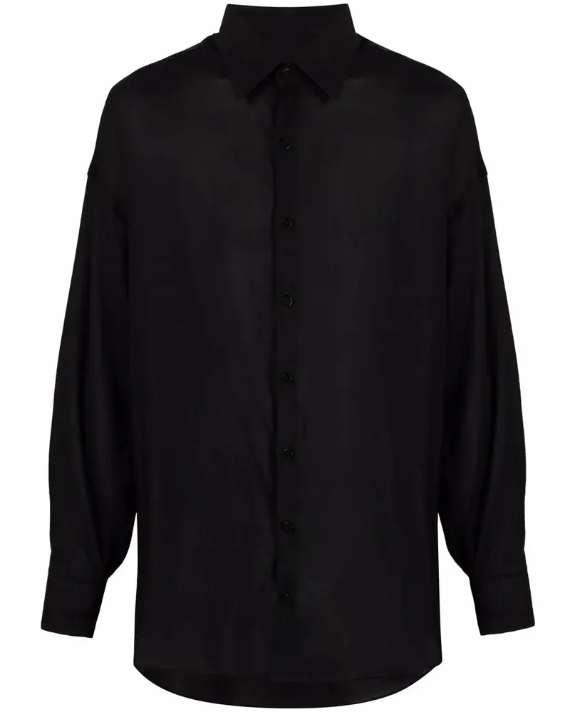 Costumein Langärmeliges Hemd - Schwarz Schwarz