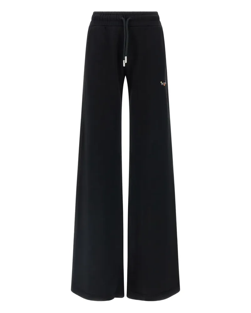 OFF-WHITE Bookish Flowers trousers - Schwarz Schwarz