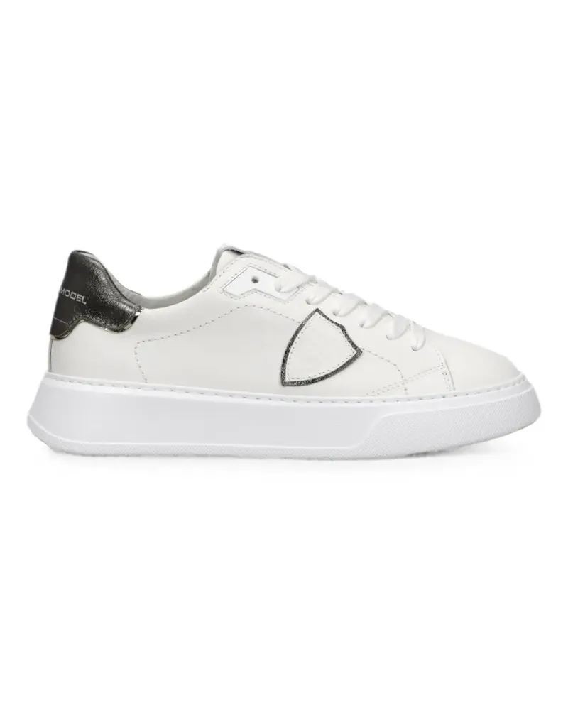 Philippe Model Temple Low Sneakers - Weiß Weiß