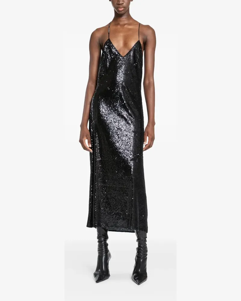 SSHEENA Alex Midikleid - Schwarz Schwarz