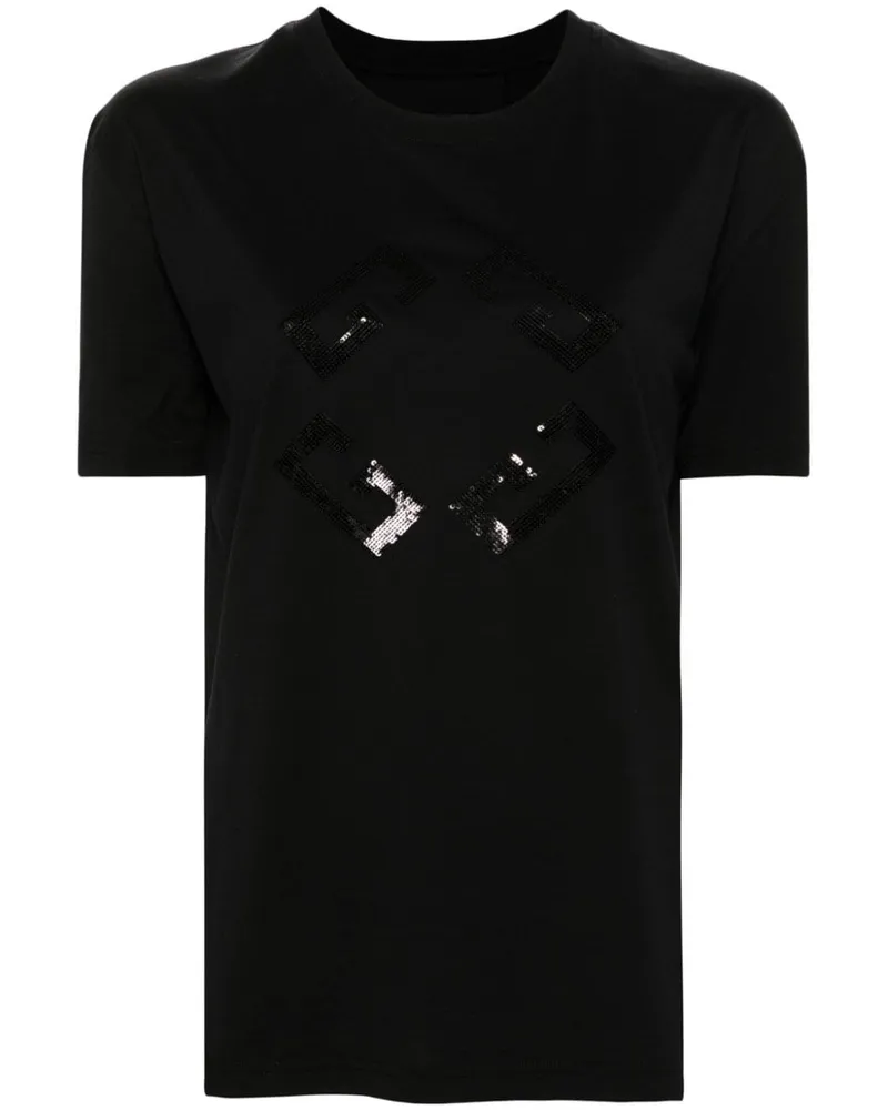 Givenchy Monogram 72 T-Shirt - Schwarz Schwarz