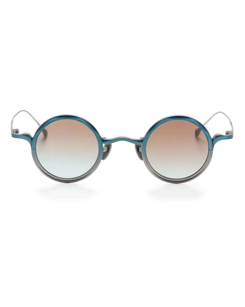 RIGARDS Sonnenbrille mit rundem Gestell - Silber Silber