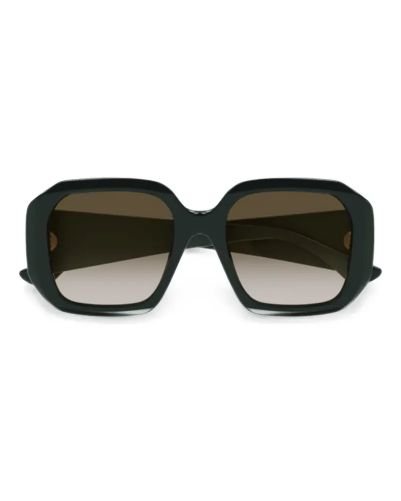 Chloé Eckige Sonnenbrille - Grün Grün