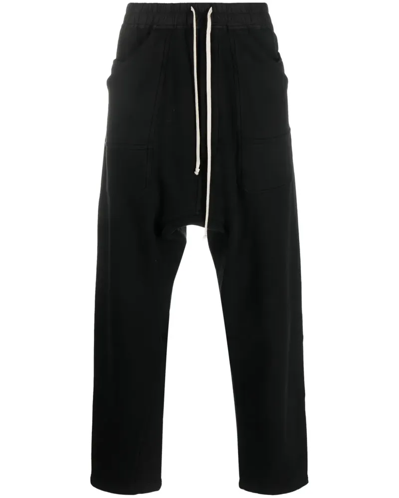 DRKSHDW by Rick Owens Hose aus Bio-Baumwolle mit Kordelzug - Schwarz Schwarz