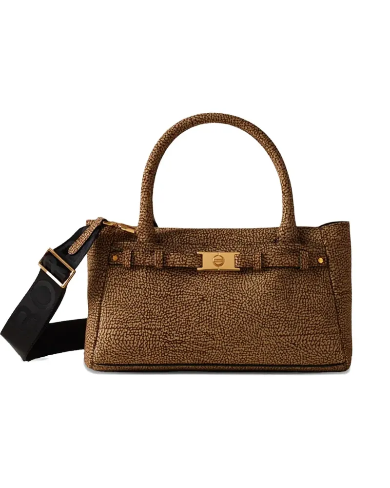 Borbonese Kleine Torinese Tote Bag - Braun Braun