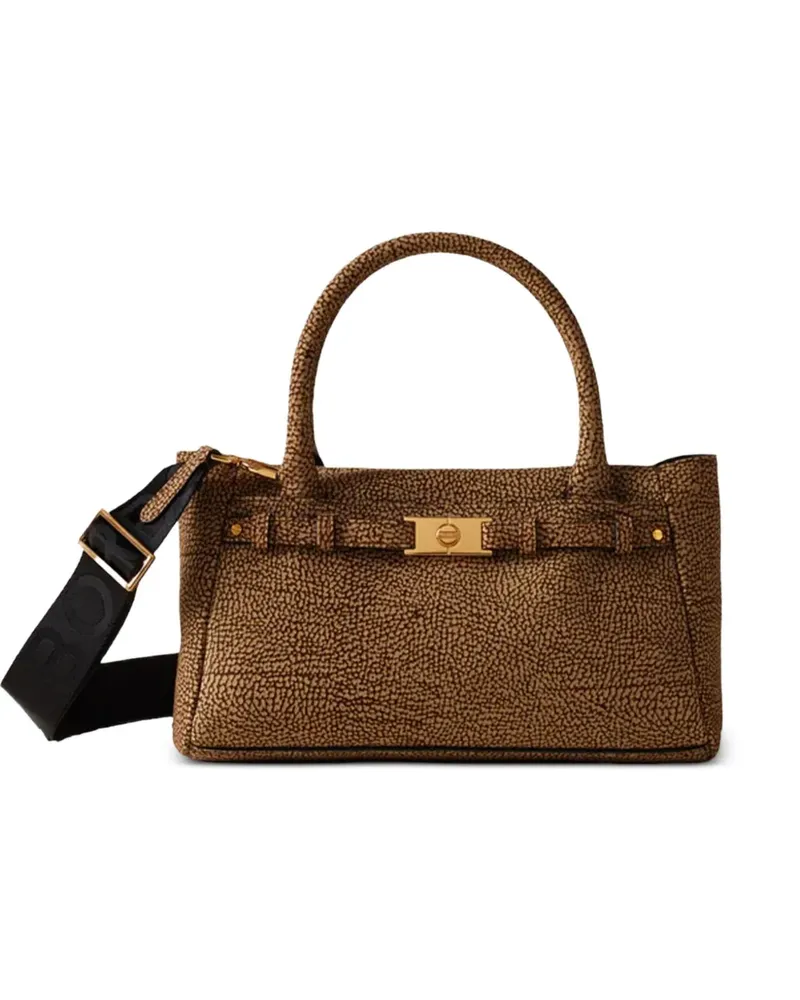 Borbonese Kleine Torinese Tote Bag - Braun Braun