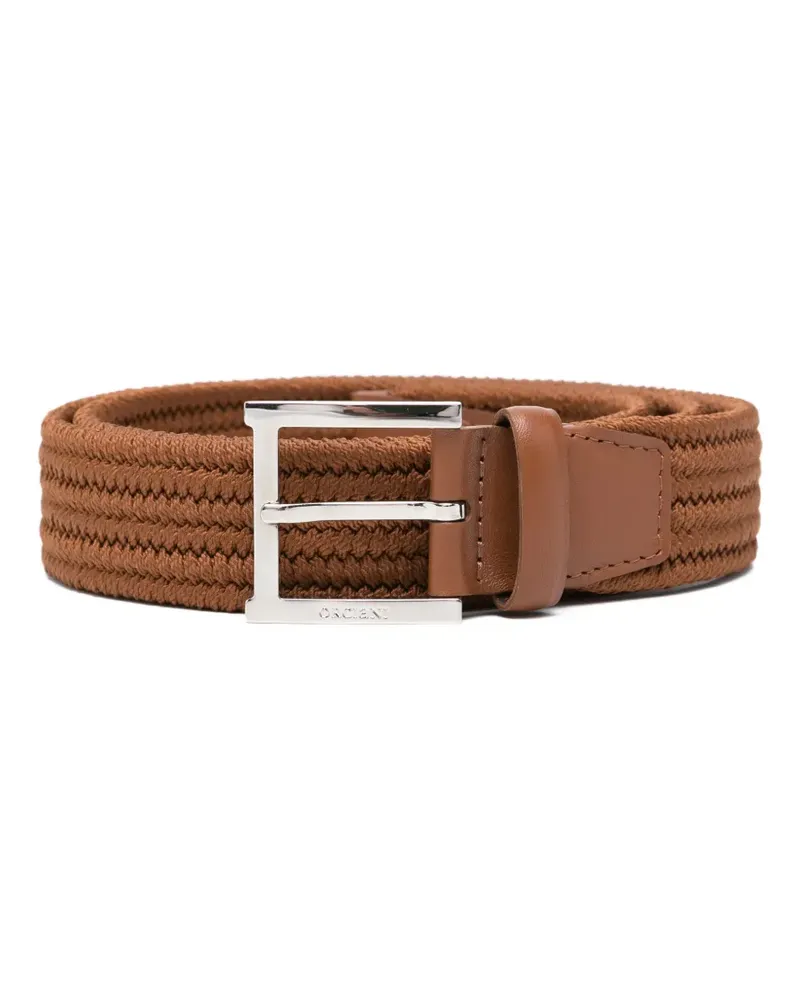 Orciani woven elasticated belt - Braun Braun