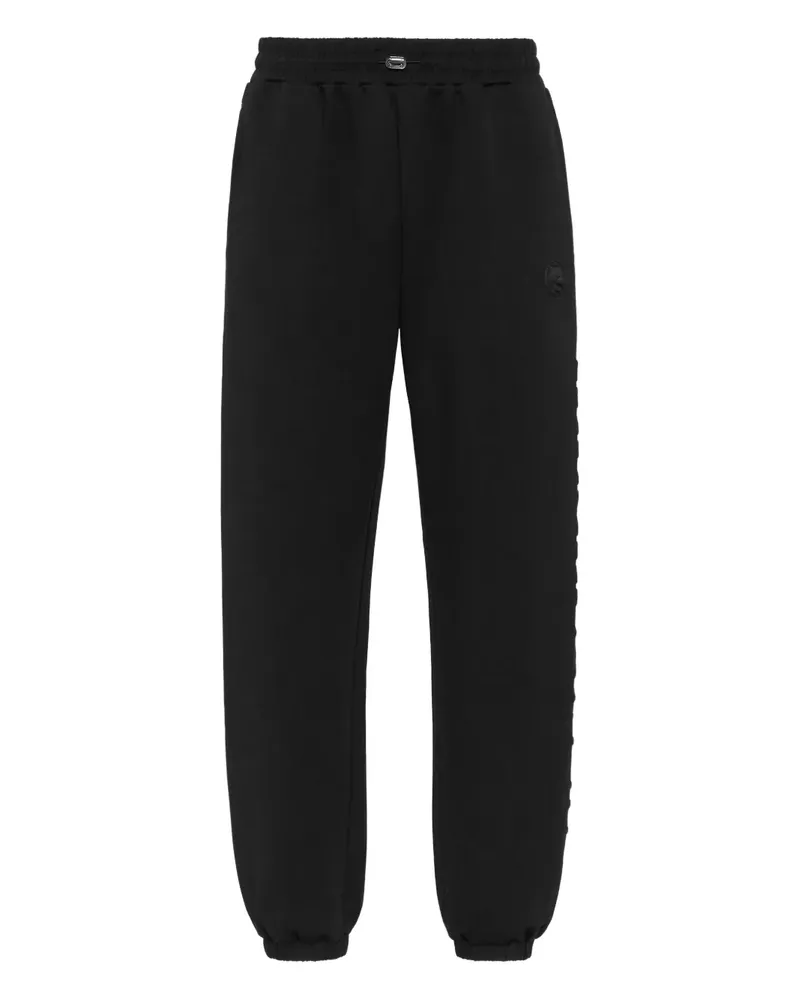 Philipp Plein Jogginghose mit Logo-Prägung - Schwarz Schwarz