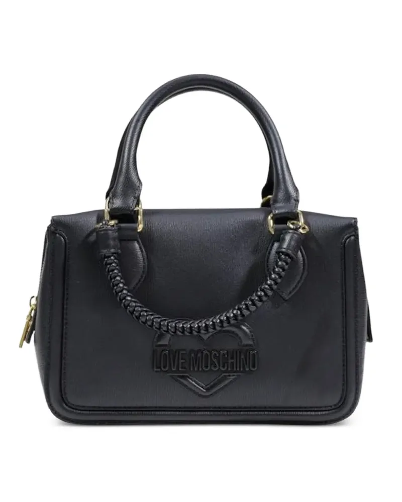 Moschino heart-motif tote bag - Schwarz Schwarz
