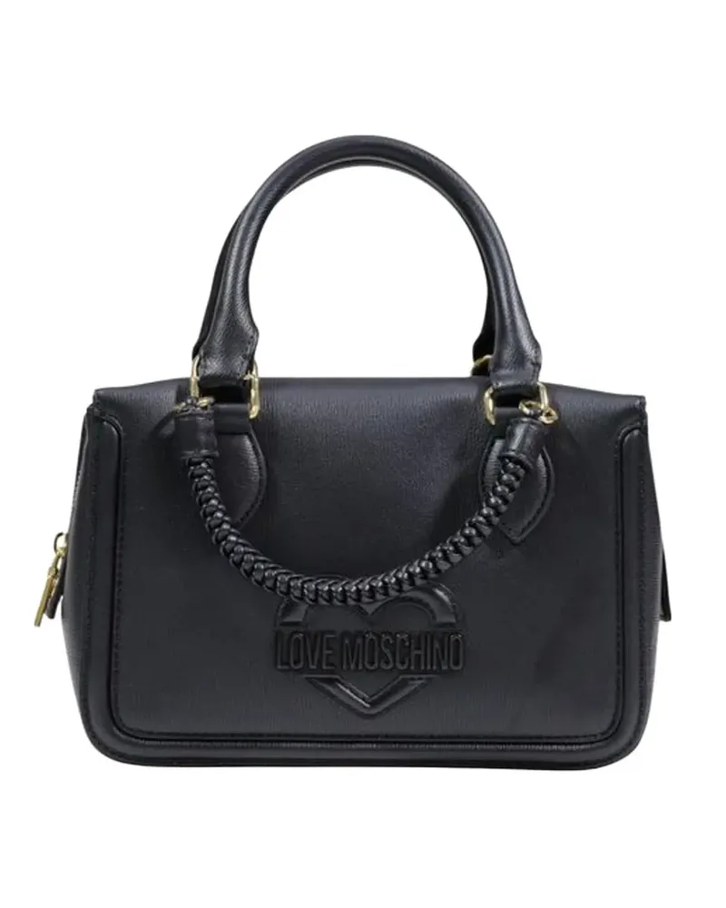 Moschino heart-motif tote bag - Schwarz Schwarz