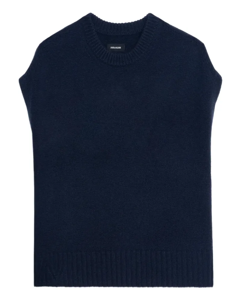 Zadig & Voltaire Ärmelloser Pullover - Blau Blau