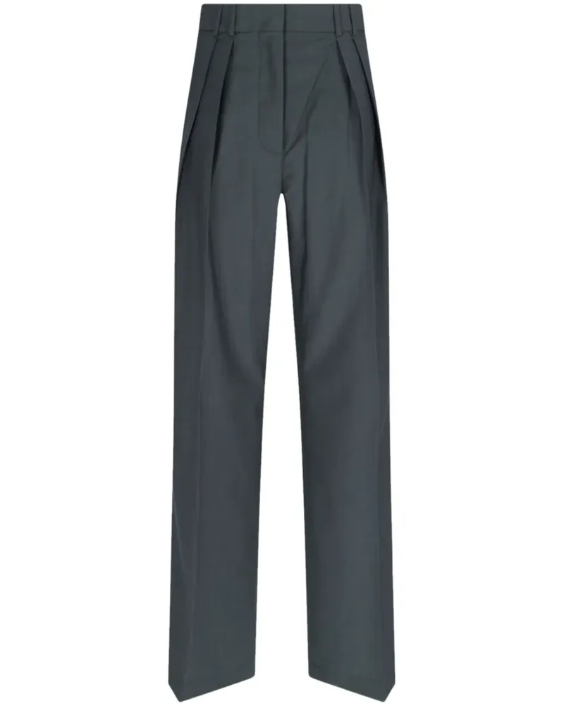 Róhe Palazzozeiger mit Falten - Grau Grau