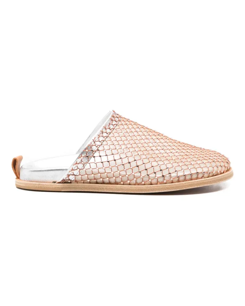 forte_forte Mules mit Kristallen - Rosa Rosa