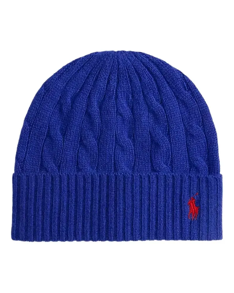 Ralph Lauren cable-knit beanie - Blau Blau
