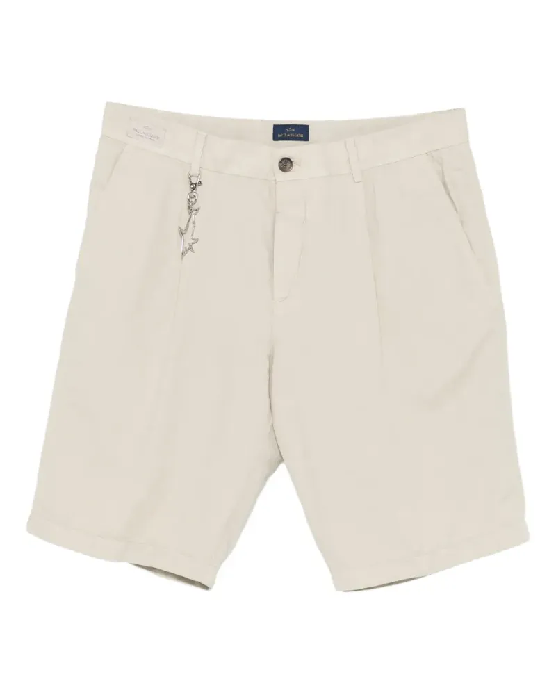 Paul & Shark Shorts mit Hai-Anhänger - Nude Nude