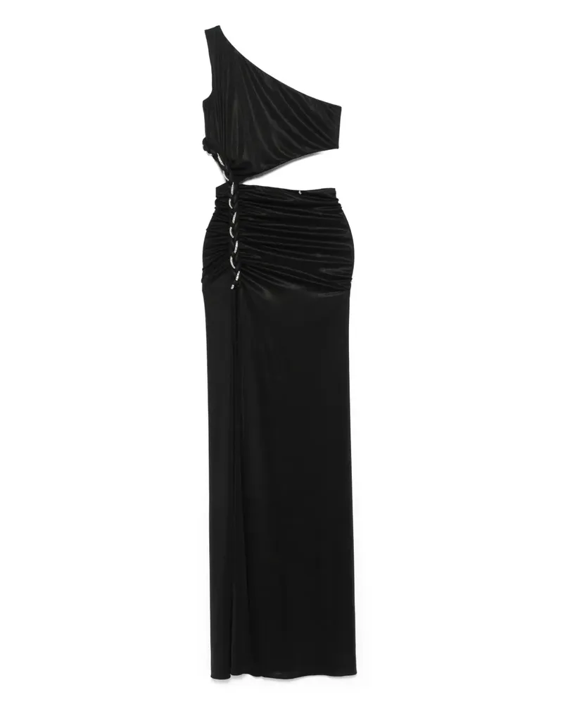 NISSA Rückenfreies Maxikleid - Schwarz Schwarz
