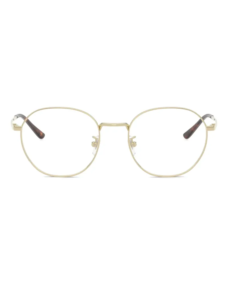 Ray Ban Brille mit rundem Gestell - Gold Gold