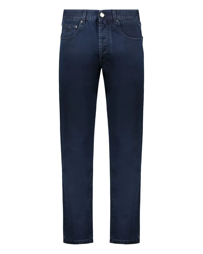 MOORER five-pocket jeans - Blau Blau