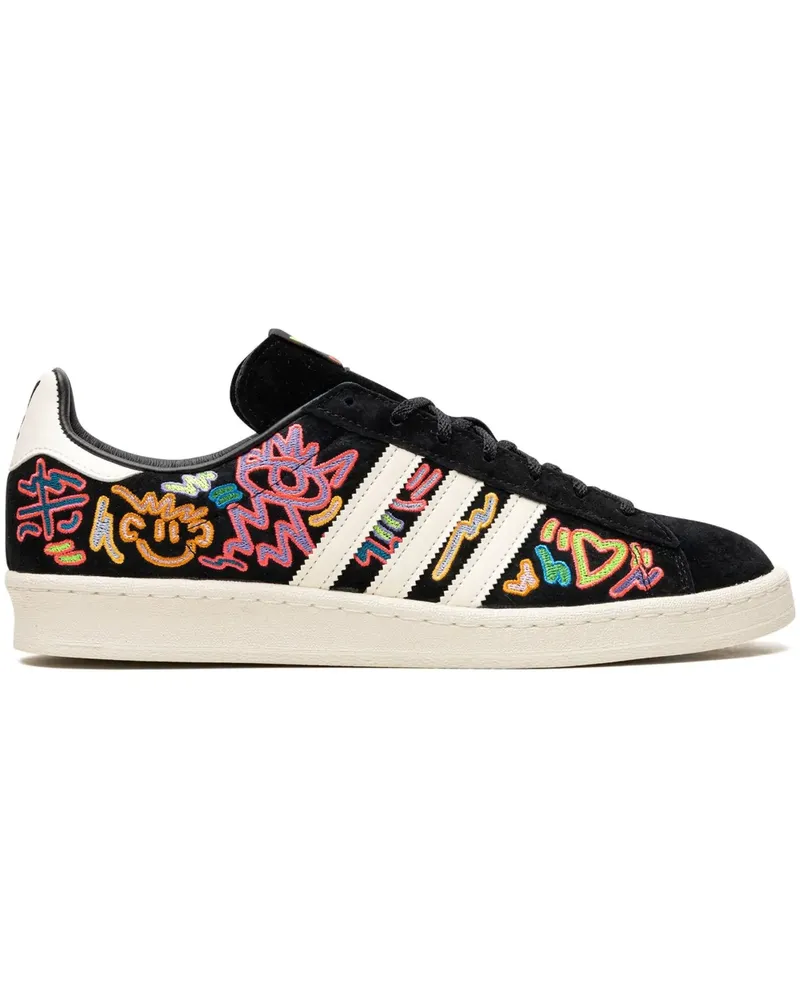 adidas Campus 80 Pride Pack 2022 Sneakers - Schwarz Schwarz