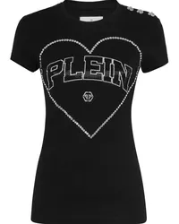 Philipp Plein Sexy Pure Heart T-Shirt Schwarz