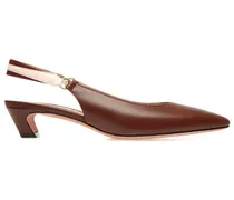 Sylt Pumps aus Nappaleder - Braun