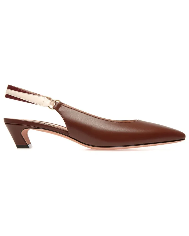 Bally Sylt Pumps aus Nappaleder - Braun Braun