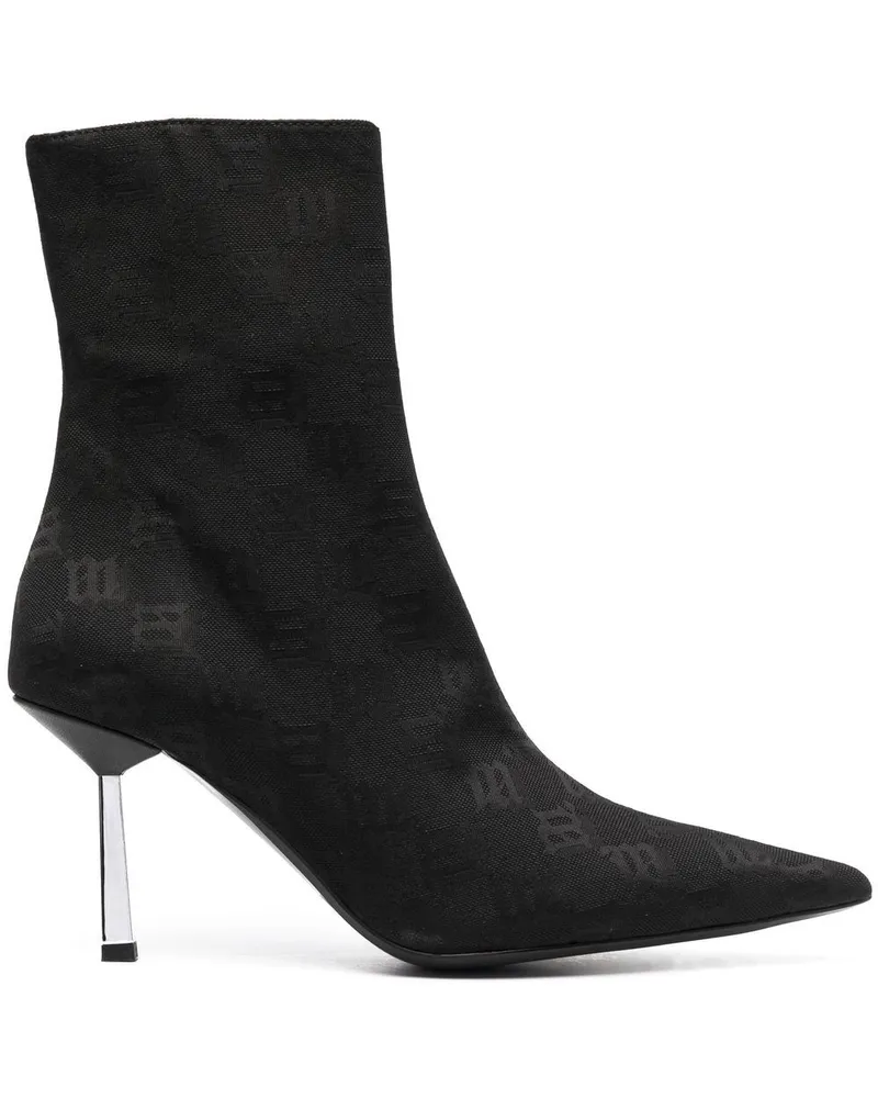 MISBHV Stiefel mit spitzer Kappe - Schwarz Schwarz