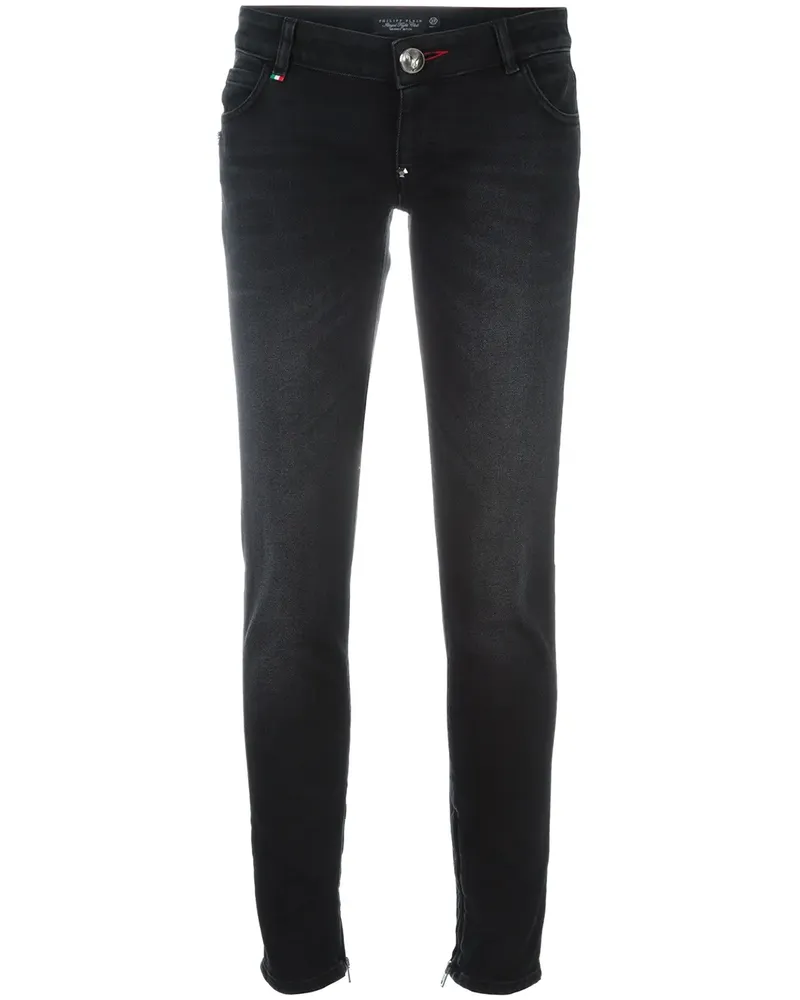 Philipp Plein Aralia' Jeans - Schwarz Schwarz